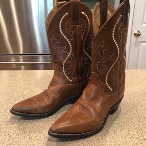 Justin Cowboy Boots Size 6